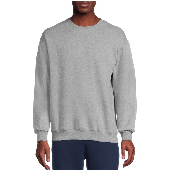 Athletic Works Other - Athletic Works Men's Gray Fleece Crewneck Sweatshirt, Size XL